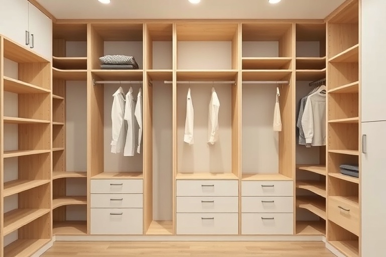 神奈川県での収納造作施工例